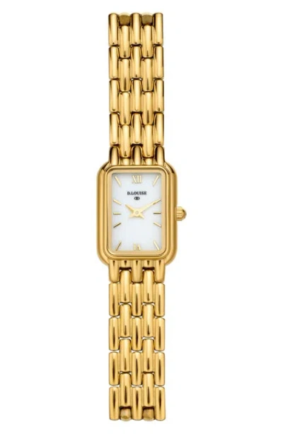 D.louise Classic Bracelet Watch, 28mm X 16mm In Gold