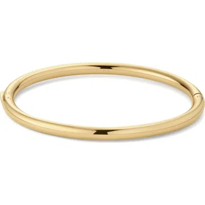 D.louise Classic Oval Bangle In Gold