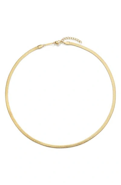 D.louise Essentials Snake Chain Necklace In Gold