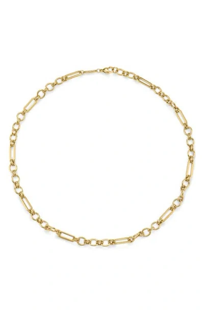 D.louise Eternal Link Chain Necklace In Gold