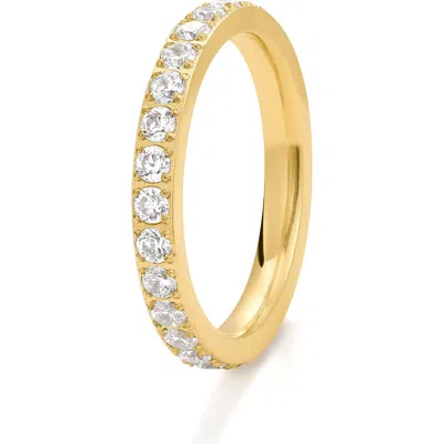 D.louise Eternity Band Ring In Gold