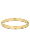 D.louise Eternity Bangle In Gold