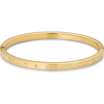 D.louise Eternity Slim Bangle In Gold