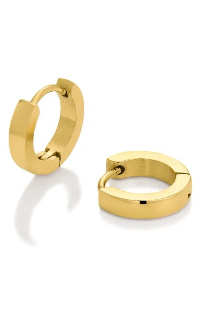D.louise Mini Clicker Hoop Earrings In Gold