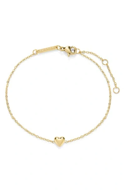 D.louise Mini Heart Bracelet In Gold