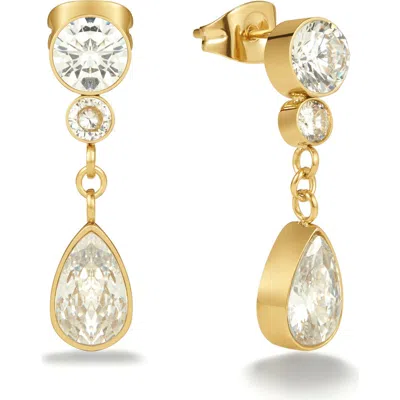 D.louise Pear Drop Earrings In Gold