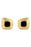 D.louise Tapered Statement Stud Earrings In Multi