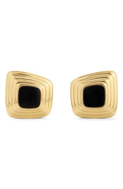 D.louise Tapered Statement Stud Earrings In Multi