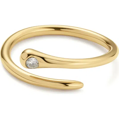 D.louise Wave Wrap Ring In Gold