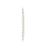 D’lueur Atelier Women's White Demi Lune Pearl Handle Silver In White