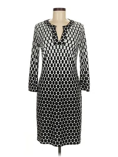 Pre-owned Dm Donna Morgan Casual Dress In Black