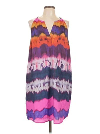 Pre-owned Dm Donna Morgan Casual Dress In Purple