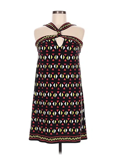 Pre-owned Dm Donna Morgan Cocktail Dress In Black