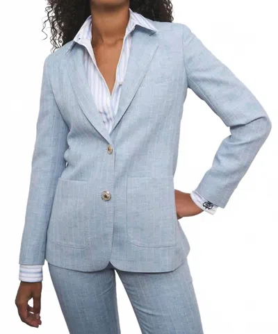 Dmn Annette Blazer In Sky Blue