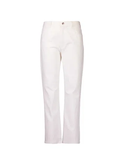 Dmn Paris Joy Patch Jeans In White