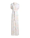 Dmn Paris Woman Maxi Dress Light Pink Size 4 Viscose In Pink