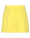 Dmn Paris Woman Shorts & Bermuda Shorts Yellow Size 2 Polyester In Yellow