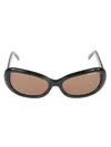 Dmy By Dmy Andy Round Acetate Sunglasses