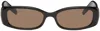 Dmy By Dmy Black Billy Sunglasses In Black