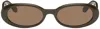 DMY BY DMY KHAKI VALENTINA SUNGLASSES