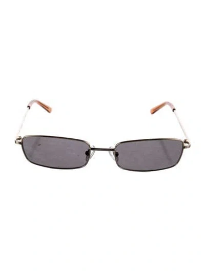 Pre-owned Dmy By Dmy Olsen Square Sunglasses In Gold