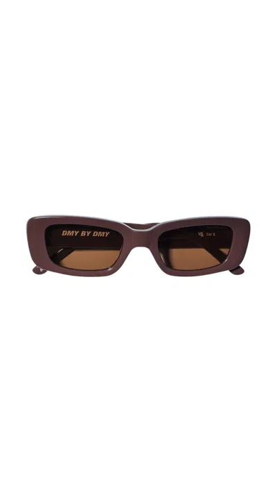 Dmy By Dmy Preston Sunglasses In Chestnut In Pink