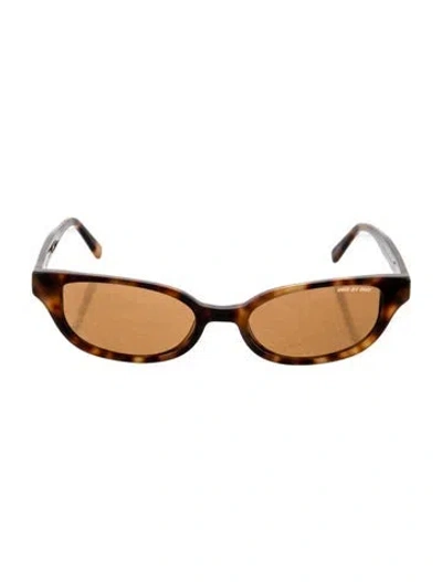 Pre-owned Dmy By Dmy Romi Square Sunglasses In Brown