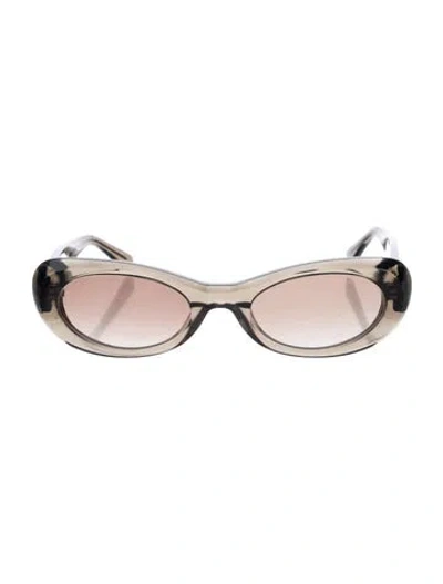 Pre-owned Dmy By Dmy Round Gradient Sunglasses In Multi