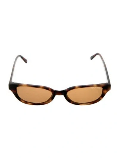 Pre-owned Dmy By Dmy Square Tinted Sunglasses In Brown