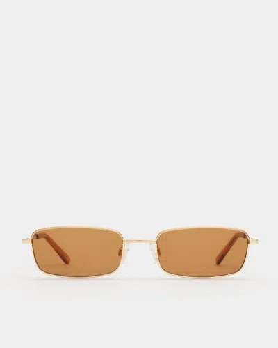 Dmy By Dmy Women's Olsen Sunglasses In Brown In White