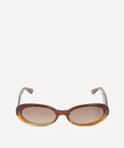 Dmy By Dmy Women's Valentina Oval Gradient Sunglasses