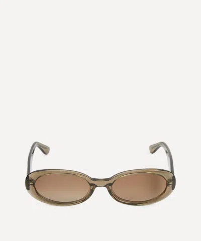 Dmy By Dmy Women's Valentina Oval Sunglasses