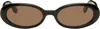 Dmy Studios Black Valentina Sunglasses In Black