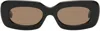 Dmy Studios Black Vivian Sunglasses In Black