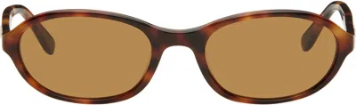 Dmy Studios Brown Bibi Sunglasses In Havana