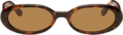 Dmy Studios Brown Valentina Sunglasses In Havana
