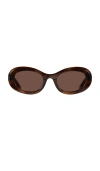 Dmy Studios Camille Sunglasses In Brown