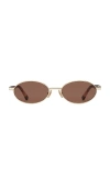 Dmy Studios Tove Sunglasses In Brown