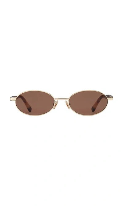 Dmy Studios Tove Sunglasses In Brown
