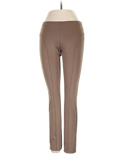 Pre-owned Dna Couture Active Pants In Brown