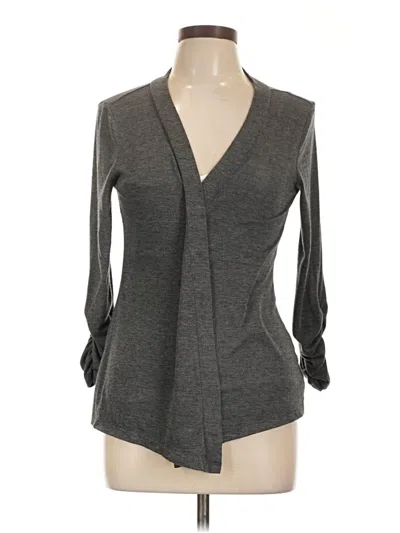 Pre-owned Dna Couture Cardigan Sweater In Gray