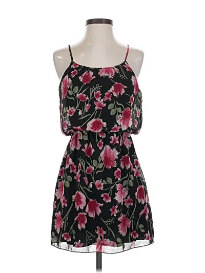 Pre-owned Dna Couture Casual Dress In Black