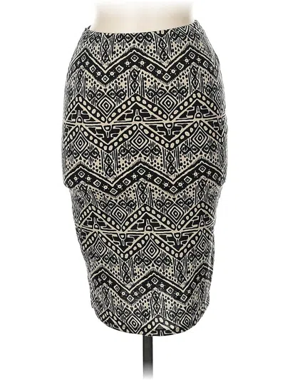 Pre-owned Dna Couture Casual Skirt In Black