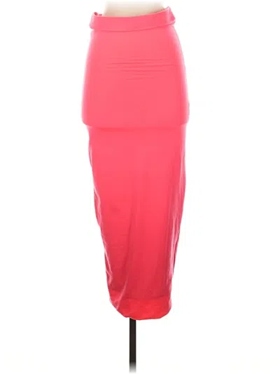 Pre-owned Dna Couture Casual Skirt In Pink
