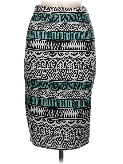 Pre-owned Dna Couture Casual Skirt In Teal