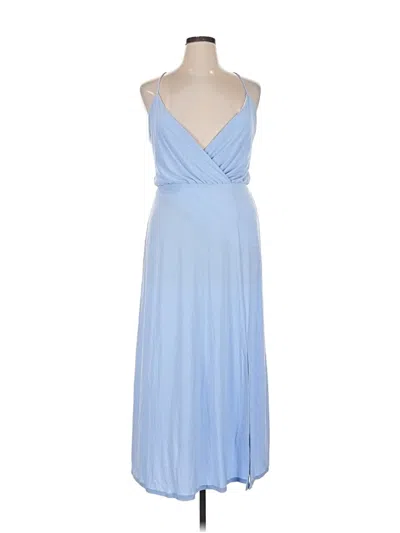 Pre-owned Dna Couture Cocktail Dress In Blue