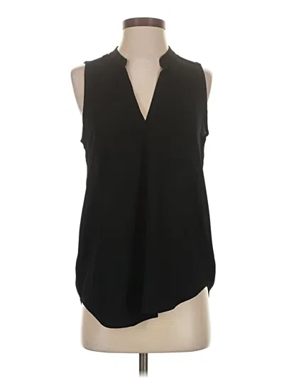 Pre-owned Dna Couture Sleeveless Blouse In Black