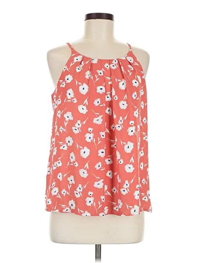 Pre-owned Dna Couture Sleeveless Blouse In Red
