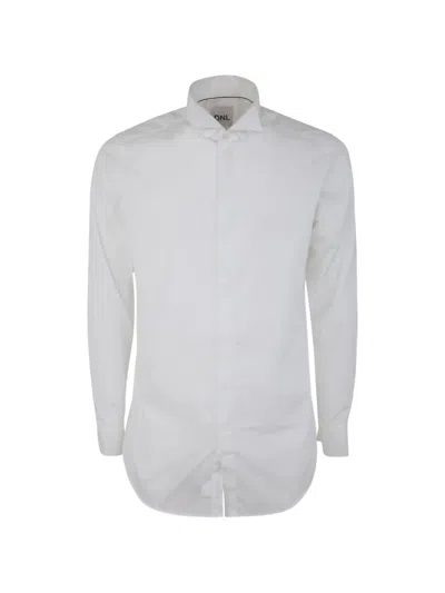 Dnl Slim Classic Shirt In White