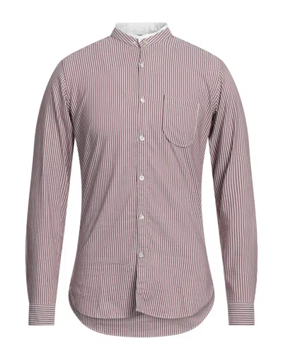 Dnl Man Shirt Brick Size 15 ½ Cotton In Red